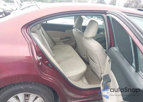 2012 Honda Civic Lx из США, поврежденный, VIN 19XFB2F55CE315312